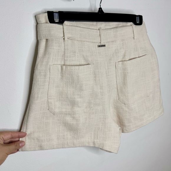 Billabong Textured Cotton Paperbag Shorts - Picture 5 of 8